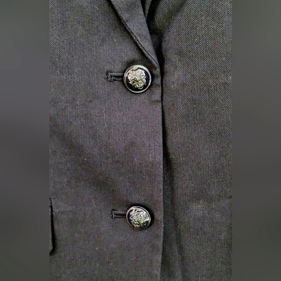 Navy blue GAP The Academy Blazer, green and pinstripe lining, size 4, like new! - Picture 3 of 10